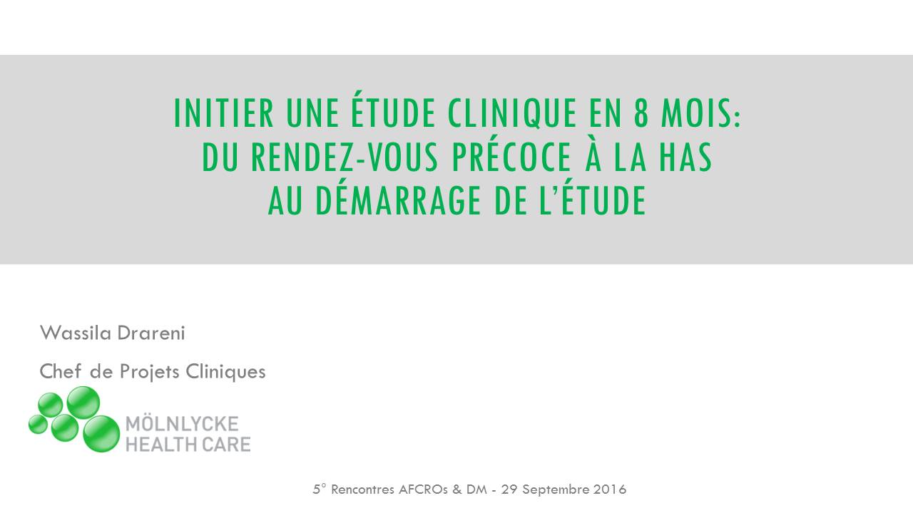 Initier une ECen 8 mois