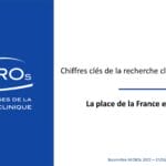 Les chiffres clés de la recherche clinique en France : la place de la France en Europe