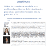 Evaluer la transposabilité des résultats des essais cliniques à la vie réelle