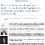 Analyser les consommations de soins et les coûts associés en vie réelle
