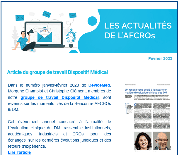 Newsletter février 2023