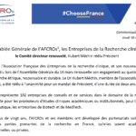 Assemblée Générale de l’AFCROs : le Comité directeur renouvelé, Hubert Méchin réélu Président