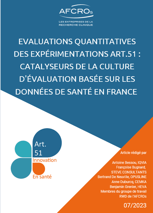 evaluations quantitatives des experimentations article 51